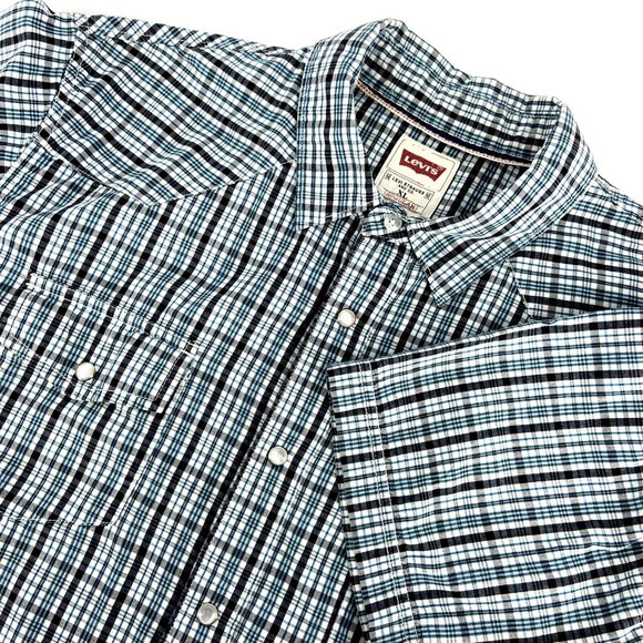 Navy Blue Long Sleeve Western Cowboy Shirt 43837